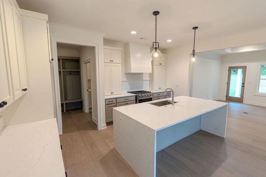 Furnished interior view inside a new home in , Hoschton (Image 10).