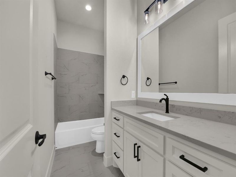 Furnished interior view inside a new home in , Weatherford (Image 5).