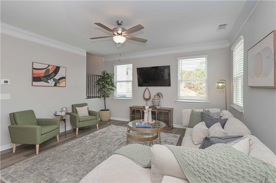 Furnished interior view inside a new home in , Douglasville (Image 15).