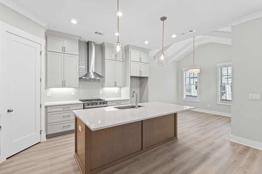 Furnished interior view inside a new home in Devin's Shire, Kennesaw (Image 5).