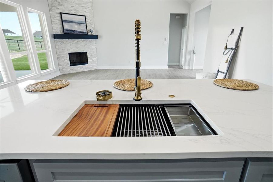 Close-up of interior finishes inside a home in , Springtown (Image 18).