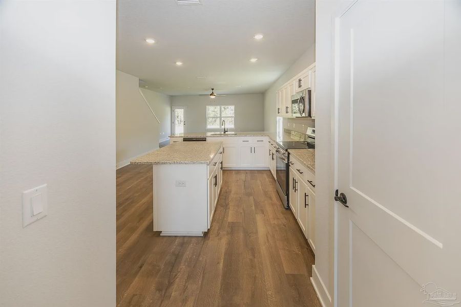 Furnished interior view inside a new home in Parkland Place, Pace (Image 7).