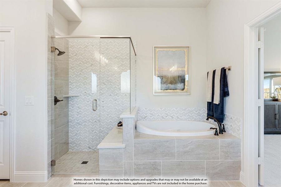 Furnished interior view inside a new home in Sutton Fields, Celina (Image 14).