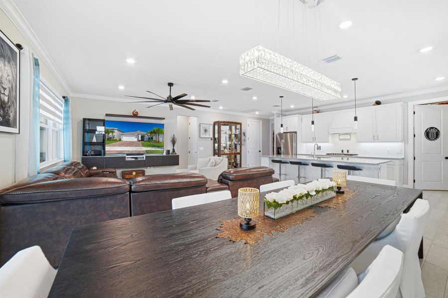 Furnished interior view inside a new home in Windsong Estates, Lake Worth (Image 11).