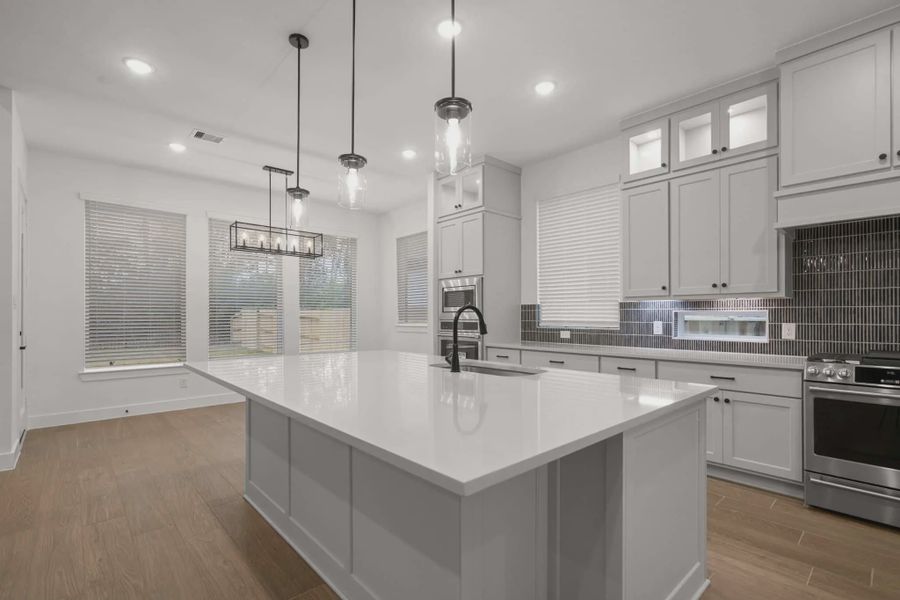 Furnished interior view inside a new home in Evergreen, Fulshear (Image 8).
