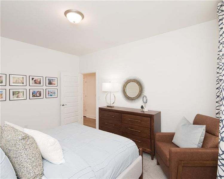 Furnished interior view inside a new home in Cooper's Walk, Loganville (Image 36).