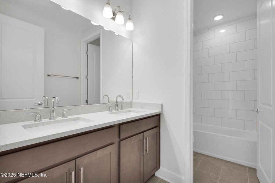 Furnished interior view inside a new home in Seabrook Village at Seabrook, Ponte Vedra (Image 14).