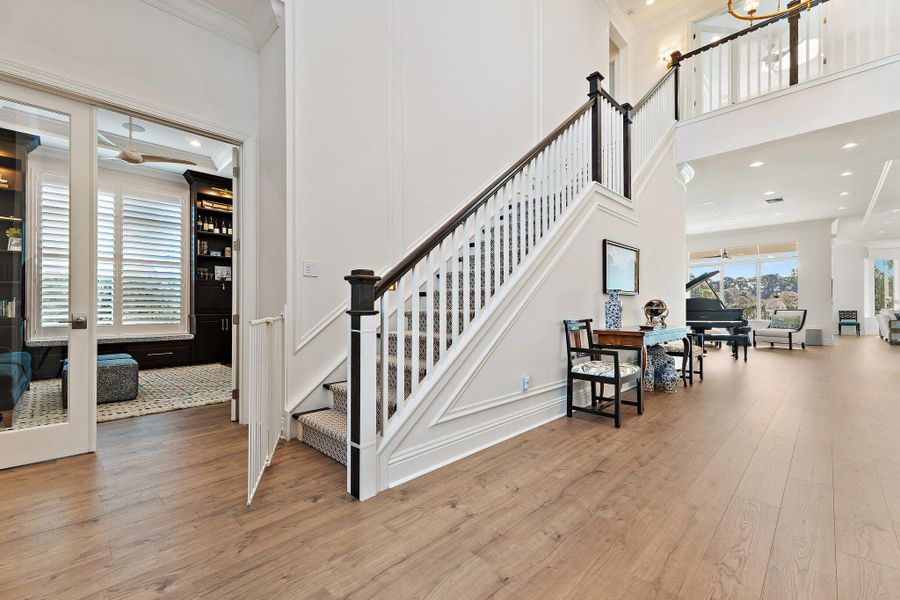 Double Height Entry Foyer