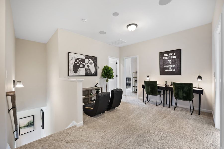 *This is a marketing photo. Modeled version of the McGinnis floor plan.* *This is a marketing photo. Modeled version of the McGinnis floor plan.*