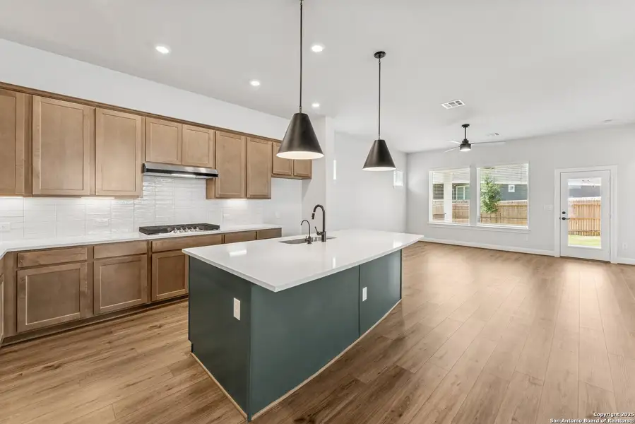 Furnished interior view inside a new home in , San Antonio (Image 4).