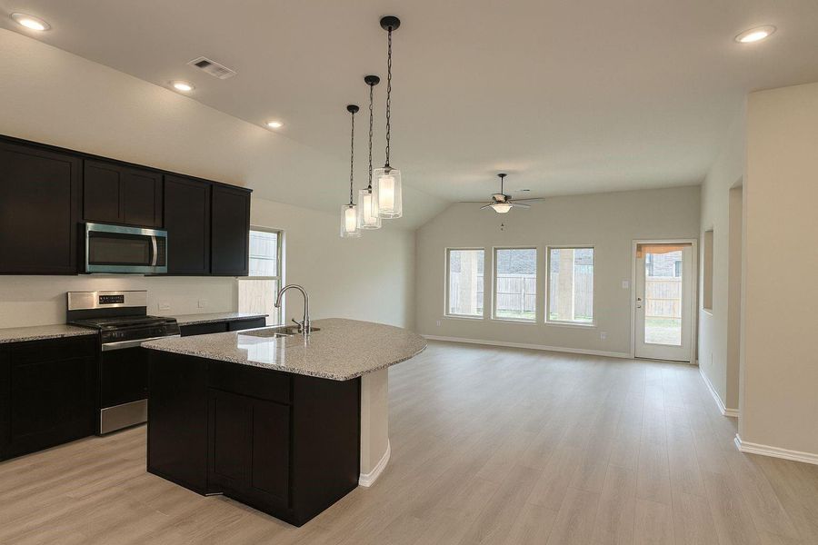 Furnished interior view inside a new home in Escondido, Magnolia (Image 3).
