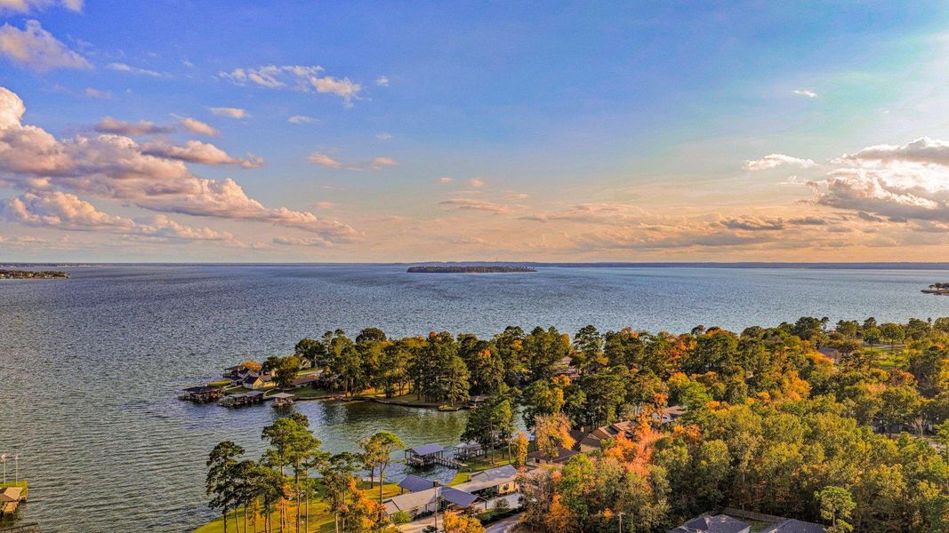 A view to Pine Island. A view to Pine Island.