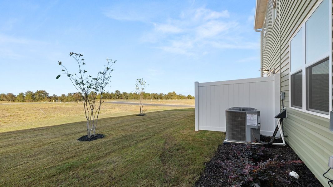 Exterior details and patio area of a home in Weatherstone, Grovetown (Image 18).
