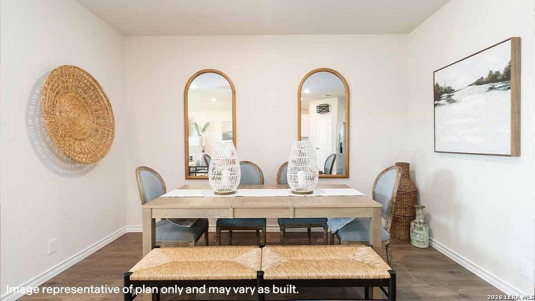 Furnished interior view inside a new home in , Boerne (Image 4).