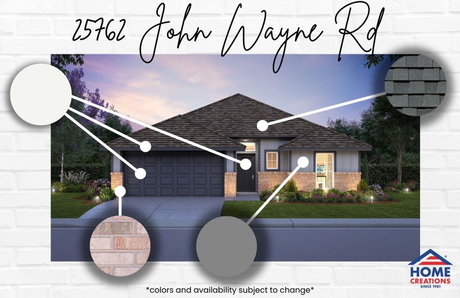 Sample of building materials used in homes in , Splendora (Image 26). Sample of building materials used in homes in , Splendora (Image 26).