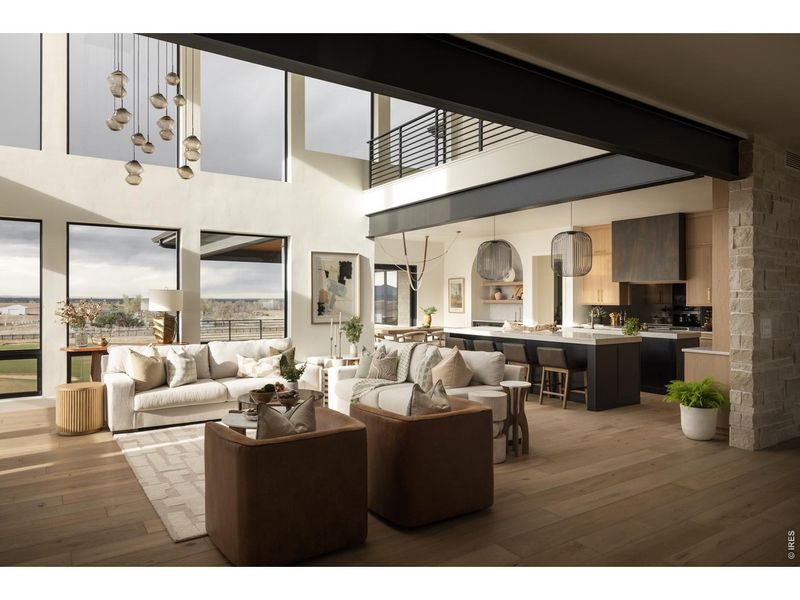 Furnished interior view inside a new home in , Berthoud (Image 7).