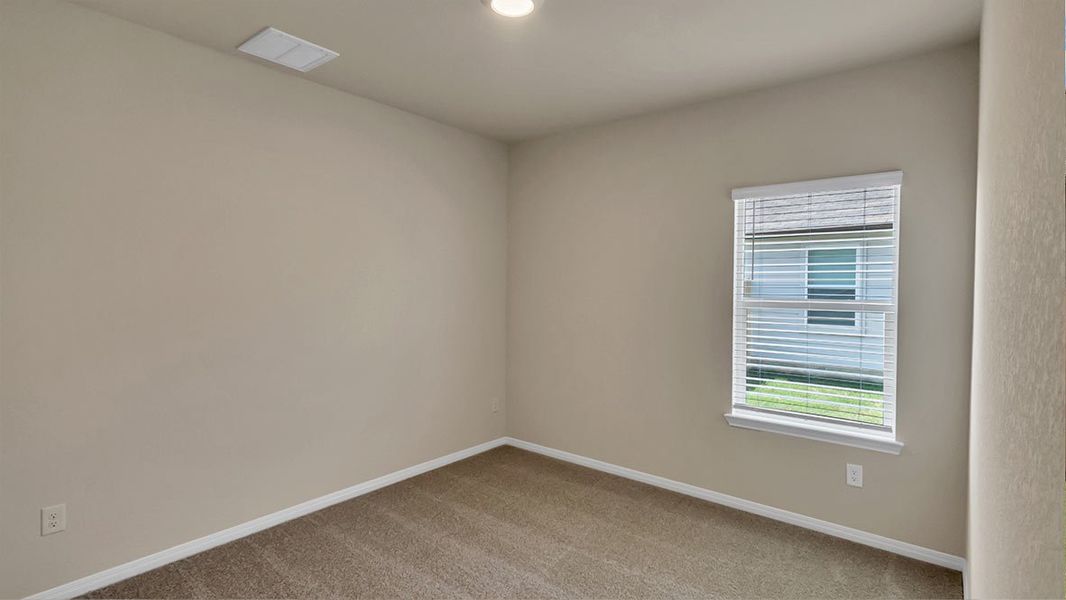 Representative unfurnished interior of a home built from the The Quincy by D.R. Horton in Monarch Ranch, Manor (Image 7).