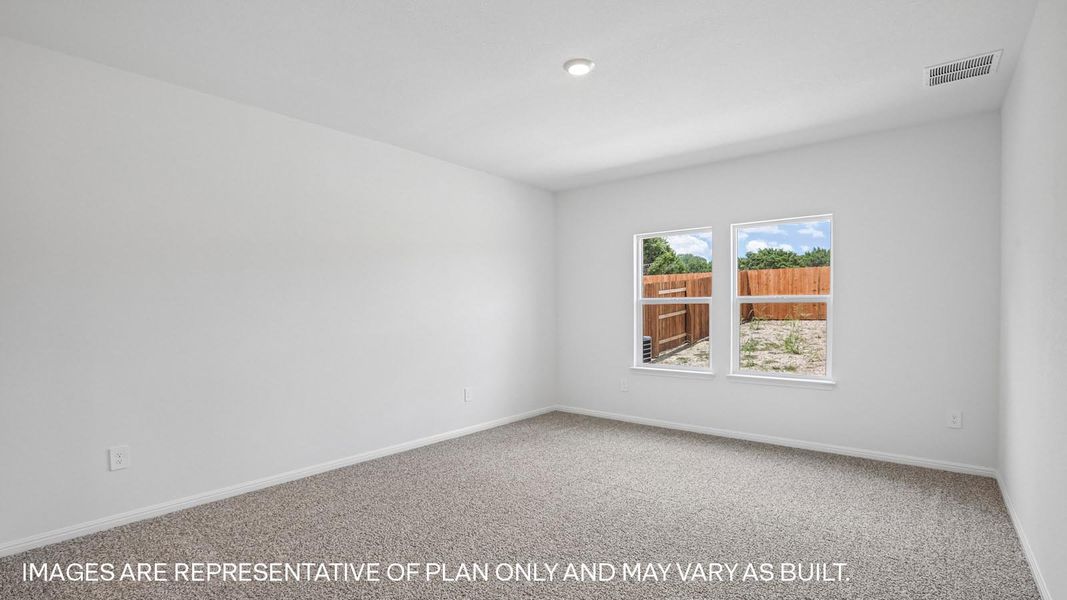 Representative unfurnished interior of a home built from the The Hanna by D.R. Horton in Bar W Ranch, Leander (Image 20).