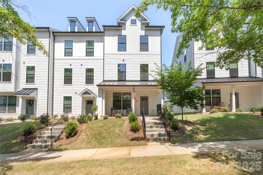 Front exterior of a new home in , Fort Mill, SC, highlighting curb appeal (Image 23).