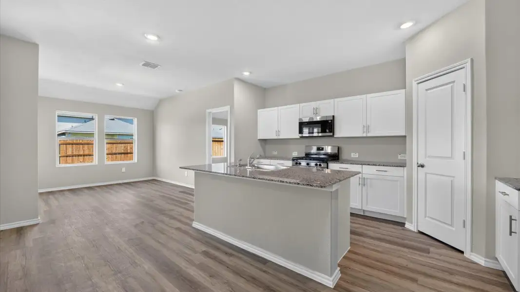Furnished interior view inside a new home in Rosewood at Beltmill, Fort Worth (Image 5).