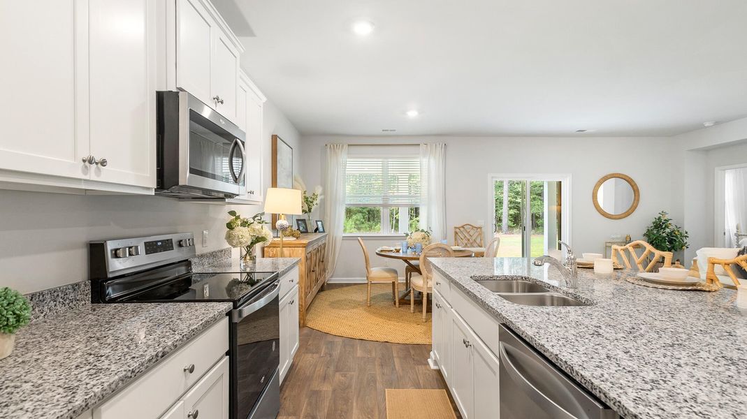 Furnished interior view inside a new home in The Cove at Mallard Crossing, Summerville (Image 7).