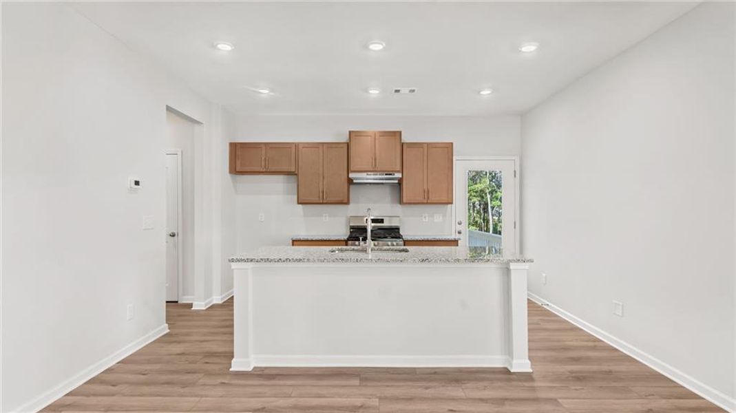 Furnished interior view inside a new home in Villages at Cedar Hill, Dallas (Image 6).