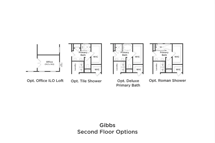2D floor plan layout for the Gibbs by DRB Homes in Marlon's Creek, Spring Hill, TN (Image 5). 2D floor plan layout for the Gibbs by DRB Homes in Marlon's Creek, Spring Hill, TN (Image 5).