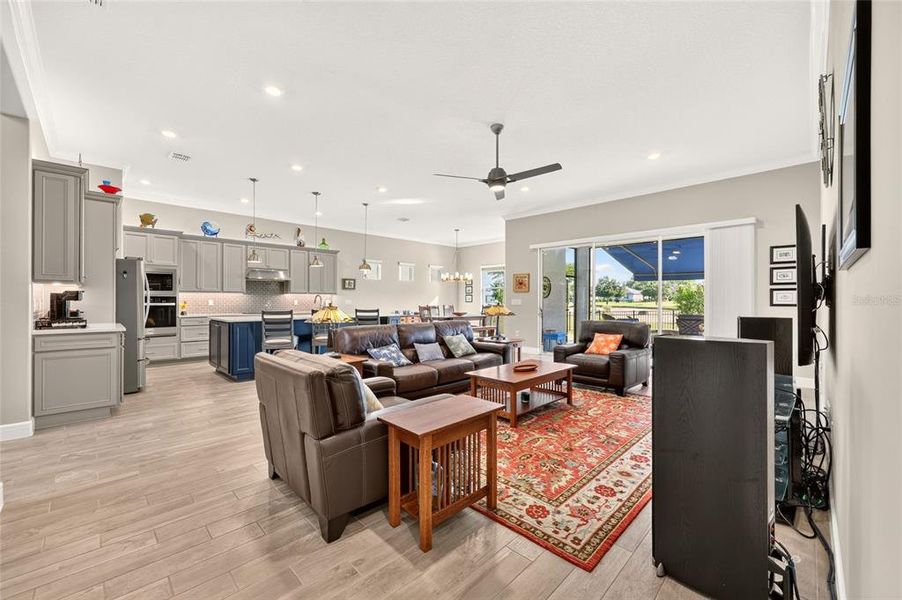 Furnished interior view inside a new home in , Ocala (Image 11).