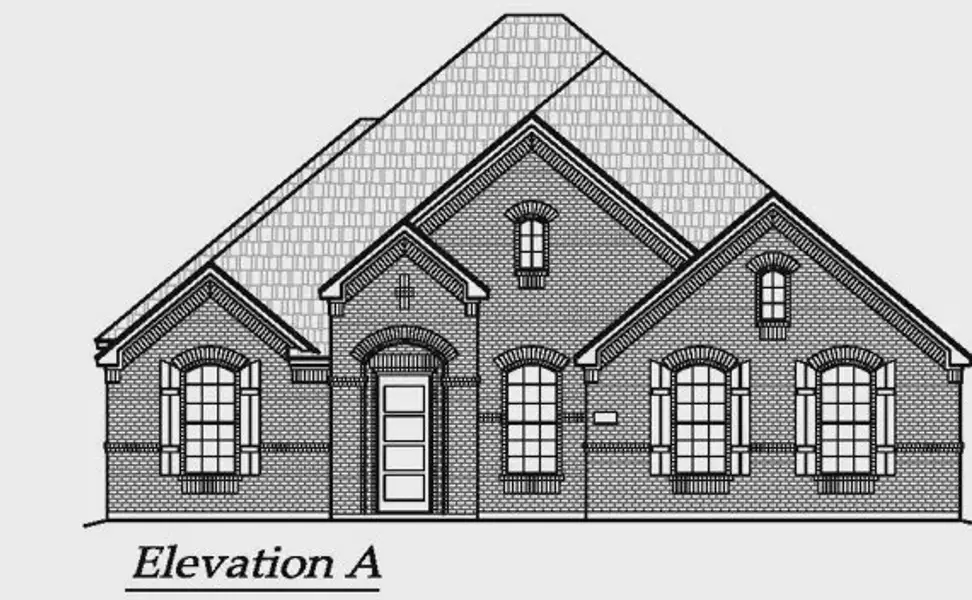 Representative rendering of the exterior for the Springport by Chesmar Homes (Image 4).