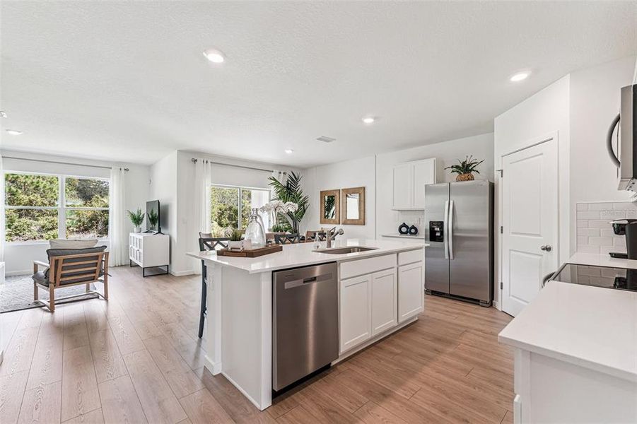 Furnished interior view inside a new home in Crossroads at Kelly Park, Apopka (Image 14).