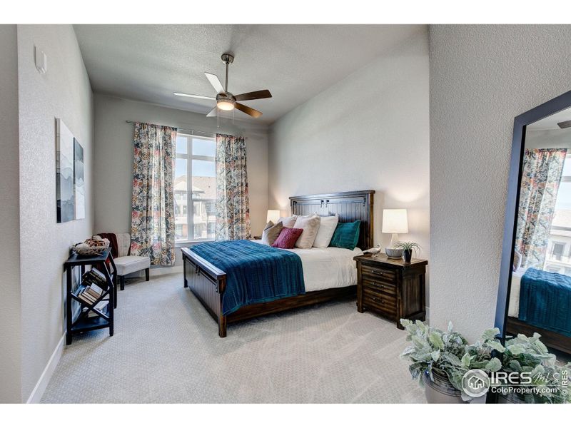 Furnished interior view inside a new home in Highlands at Fox Hill - The Towns, Longmont (Image 5).
