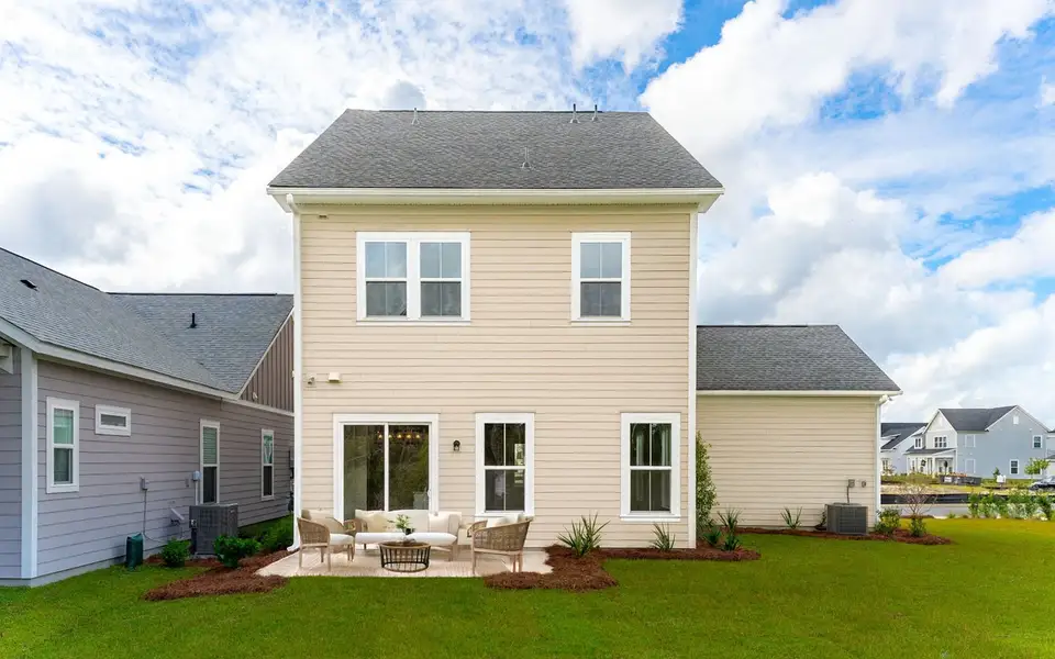 Exterior details and patio area of a home in Nexton, Summerville (Image 3).