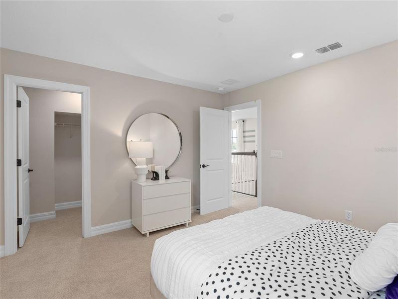 Furnished interior view inside a new home in Bridgewalk, St. Cloud (Image 28).