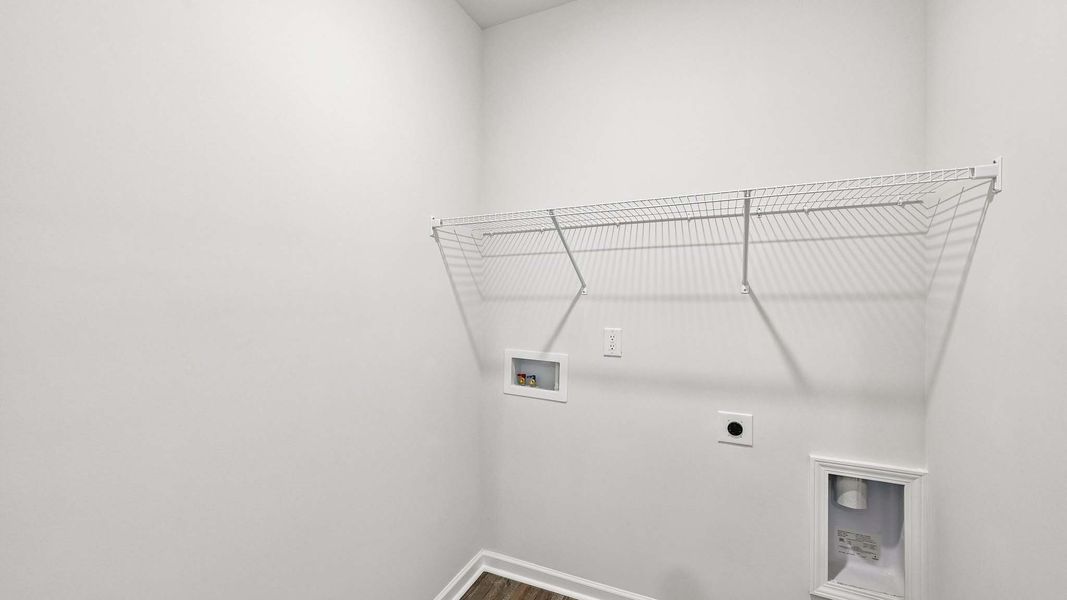 Spacious, unfurnished interior of a new home in Cline Village, Conover (Image 27). Spacious, unfurnished interior of a new home in Cline Village, Conover (Image 27).
