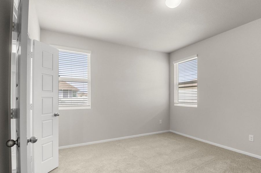 Spacious, unfurnished interior of a new home in Casetta Ranch, Kyle (Image 20). Spacious, unfurnished interior of a new home in Casetta Ranch, Kyle (Image 20).