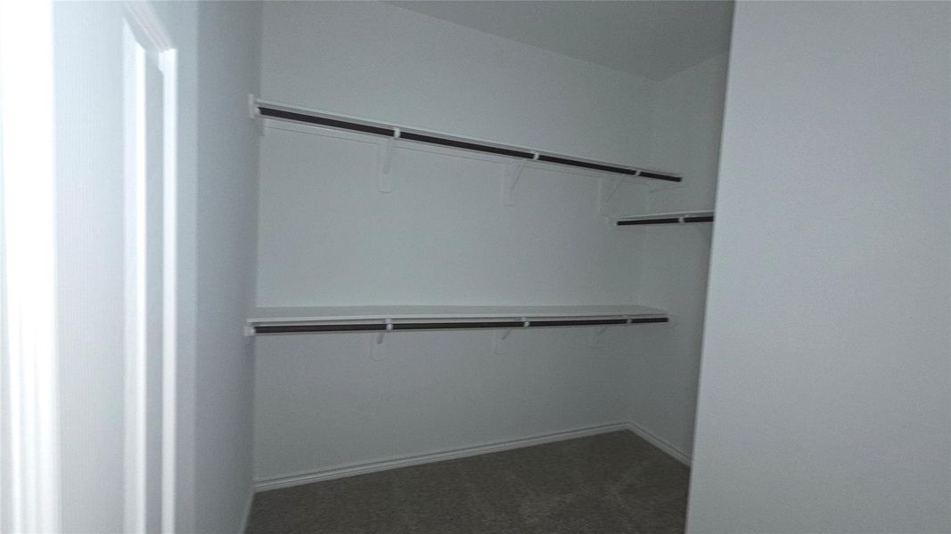 Primary closet