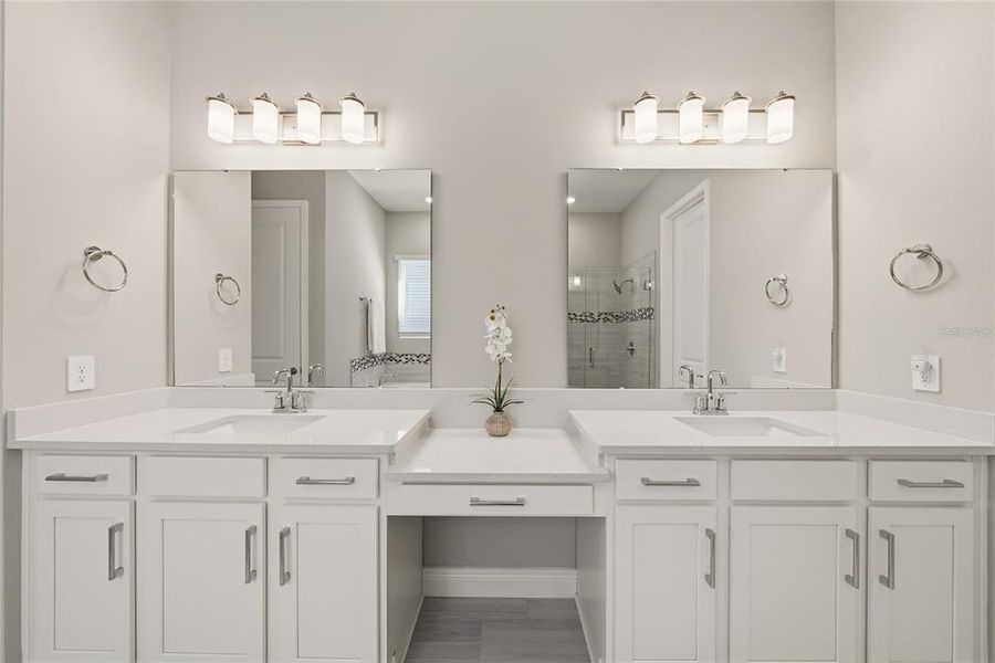 Furnished interior view inside a new home in Silverleaf Reserve, Winter Garden (Image 6).