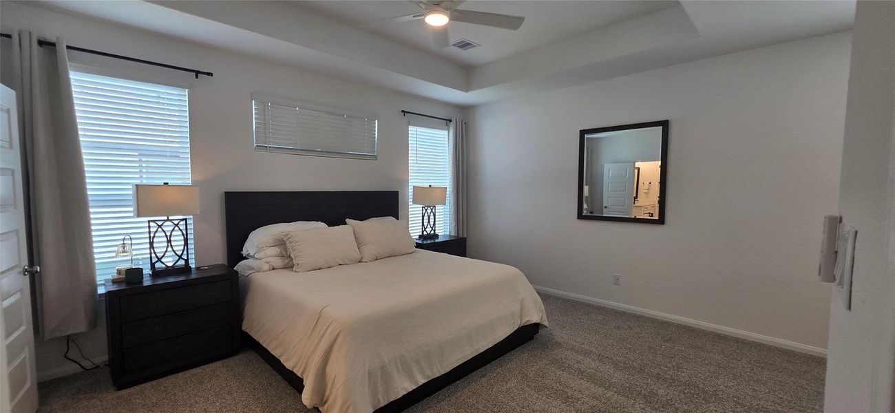 Furnished interior view inside a new home in , Houston (Image 8).