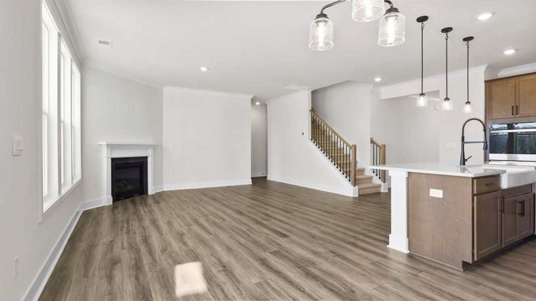 Spacious, unfurnished interior of a new home in Whitehawk Meadows, Travelers Rest (Image 19).