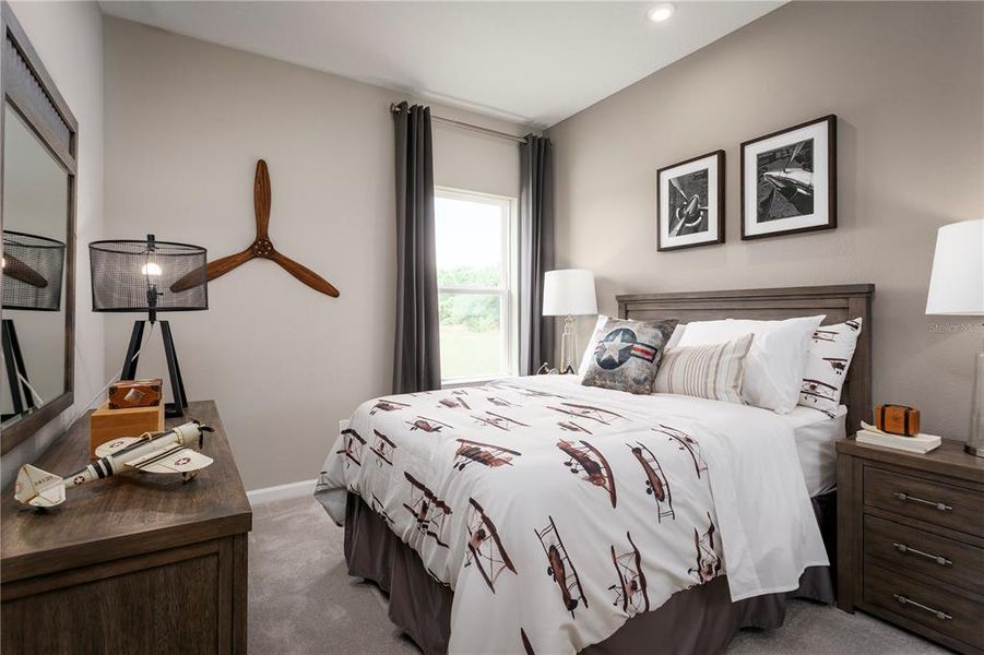Furnished interior view inside a new home in Overlook at Grassy Lake, Minneola (Image 11).