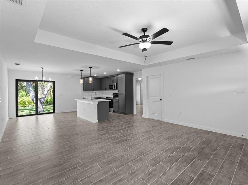 Spacious, unfurnished interior of a new home in , Port Charlotte (Image 33). Spacious, unfurnished interior of a new home in , Port Charlotte (Image 33).