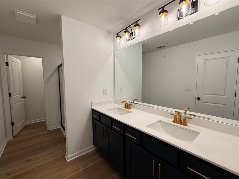 Furnished interior view inside a new home in Laurelwood, Douglasville (Image 4).
