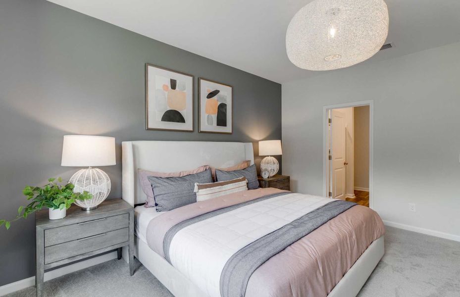 Get comfortable in the secondary bedroom ideal for