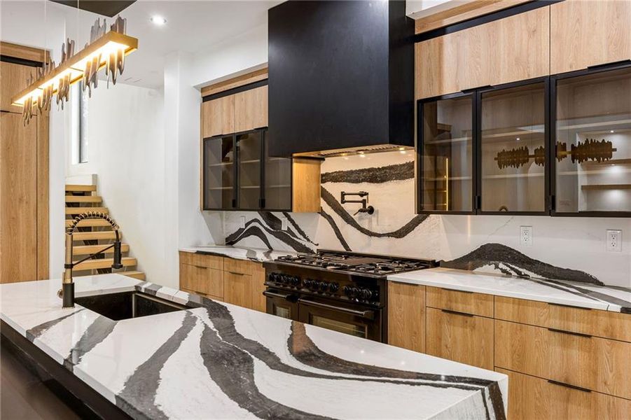 Furnished interior view inside a new home in , Alpharetta (Image 29).