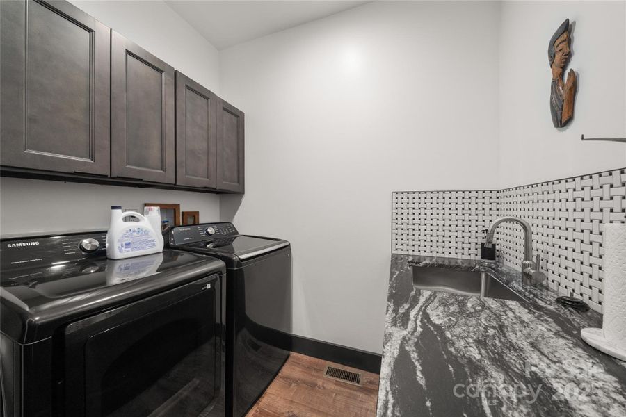 Furnished interior view inside a new home in , Asheville (Image 20).