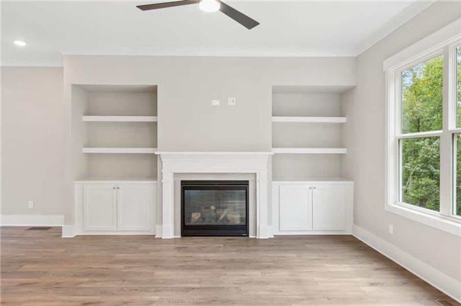 Spacious, unfurnished interior of a new home in Arden on Lanier, Cumming (Image 20).