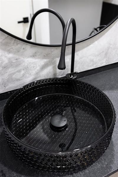 Close-up of interior finishes inside a home in , Dallas (Image 20).