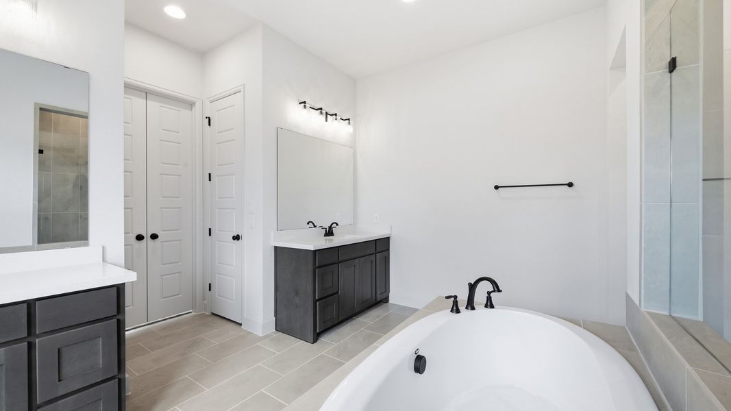 Furnished interior view inside a new home in Meraki, Forney (Image 14).