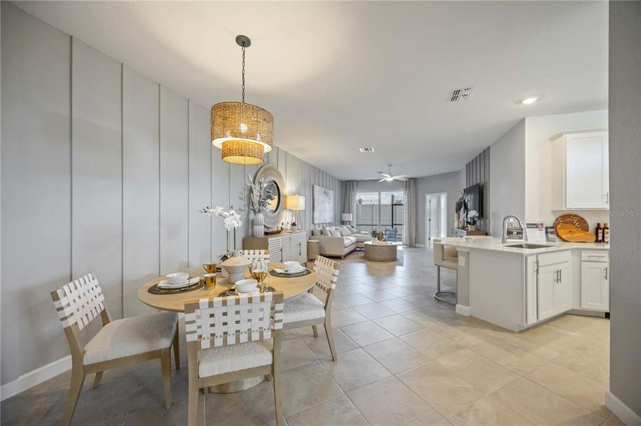 Furnished interior view inside a new home in , Englewood (Image 39).