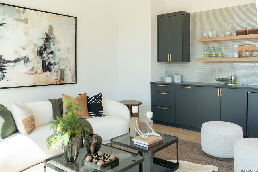 Furnished interior view inside a new home in , Fredericksburg (Image 16). Furnished interior view inside a new home in , Fredericksburg (Image 16).